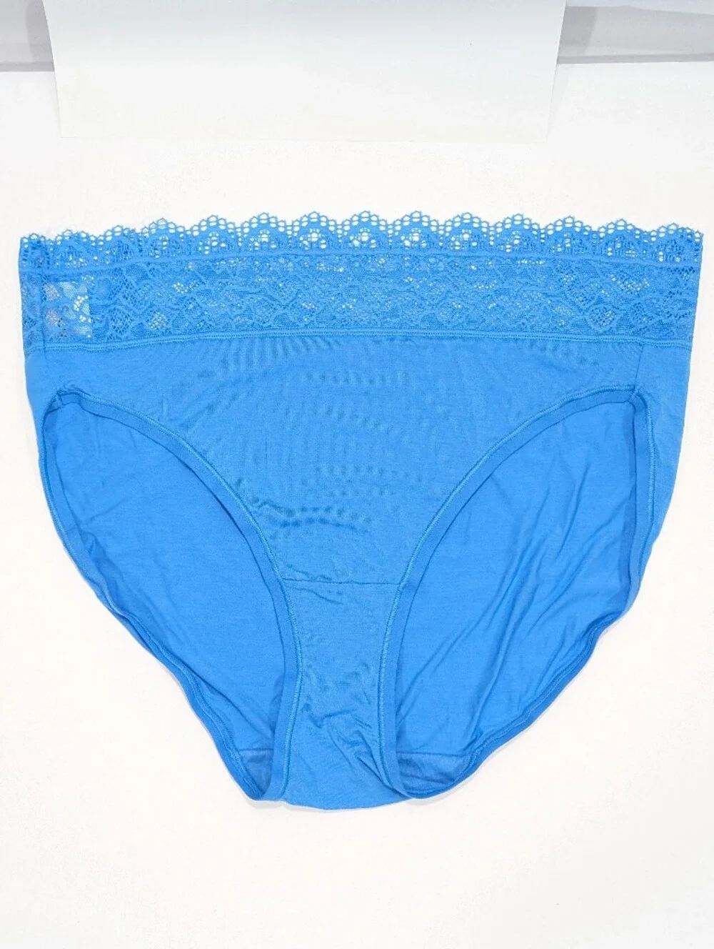 Soma Embraceable Lace High Leg Panty XL New Women Underwear blue super soft